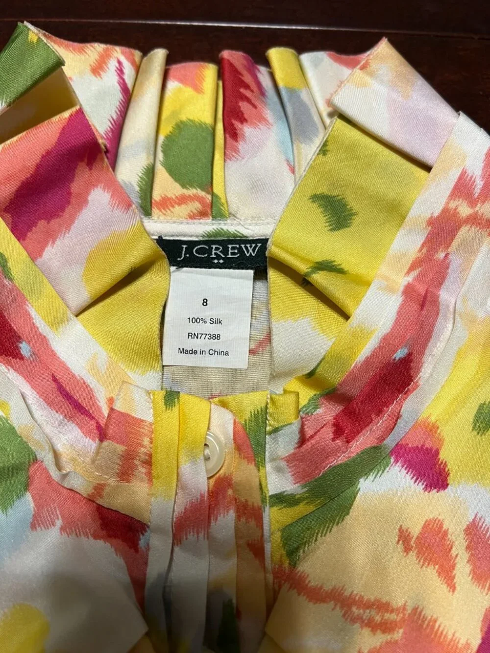 J CREW SKIRT SET SILK & STRETCH COTTON - Picture 4 of 15